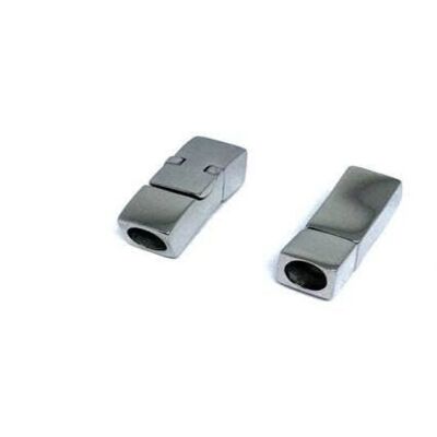 STAINLESS STEEL MAGNETIC CLASP,STEEL,MGST-144 6MM