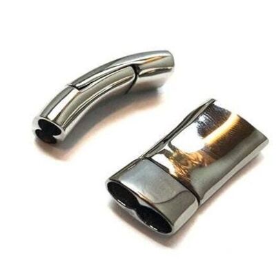 STAINLESS STEEL MAGNETIC CLASP,STEEL,MGST-148 4MM
