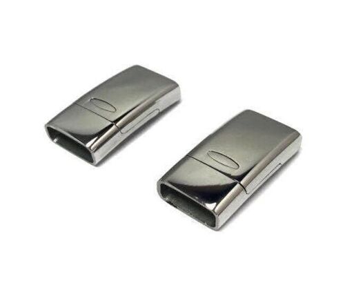 STAINLESS STEEL MAGNETIC CLASP,STEEL,MGST-168-14*3.5MM