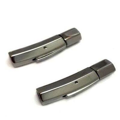 STAINLESS STEEL MAGNETIC CLASP,STEEL,MGST-17 5MM
