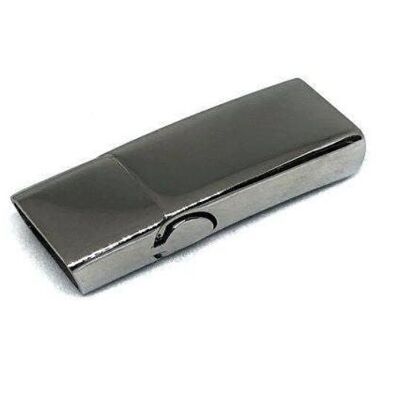 STAINLESS STEEL MAGNETIC CLASP,STEEL,MGST-181-11*6MM
