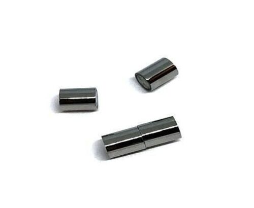 STAINLESS STEEL MAGNETIC CLASP,STEEL,MGST-180 6MM