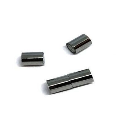 STAINLESS STEEL MAGNETIC CLASP,STEEL,MGST-180 6MM
