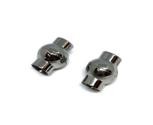 STAINLESS STEEL MAGNETIC CLASP,STEEL,MGST-19 8MM