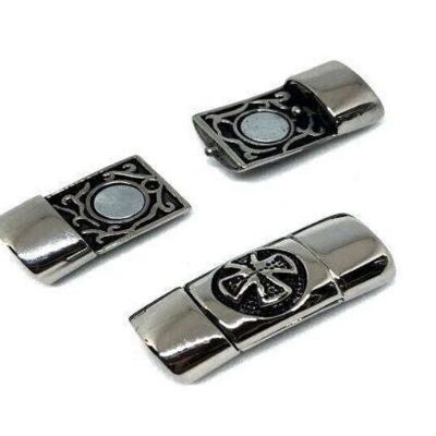 FERMOIR MAGNÉTIQUE EN ACIER INOXYDABLE,ACIER,MGST-214-12*7MM