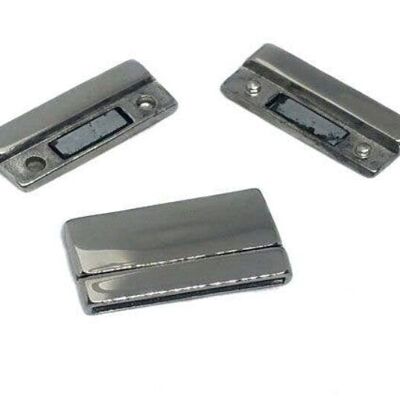 STAINLESS STEEL MAGNETIC CLASP,STEEL,MGST-229-30*3MM