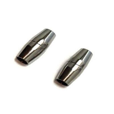STAINLESS STEEL MAGNETIC CLASP,STEEL,MGST-27 4MM