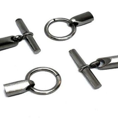 STAINLESS STEEL MAGNETIC CLASP,STEEL,MGST-274 5MM