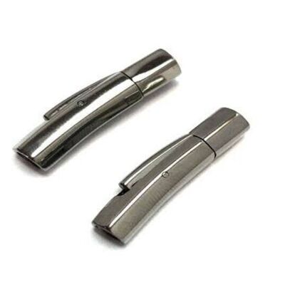 STAINLESS STEEL MAGNETIC CLASP,STEEL,MGST-29 4MM