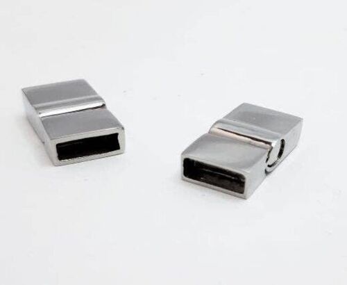 STAINLESS STEEL MAGNETIC CLASP,STEEL,MGST-30-10*5MM