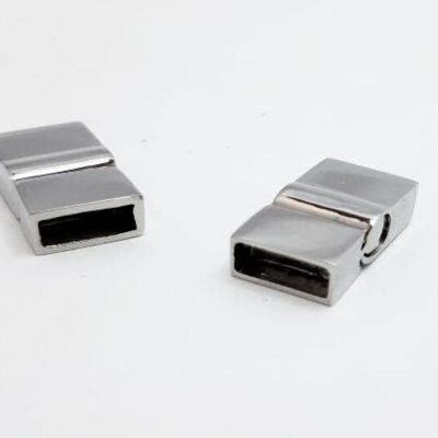STAINLESS STEEL MAGNETIC CLASP,STEEL,MGST-30-10*5MM