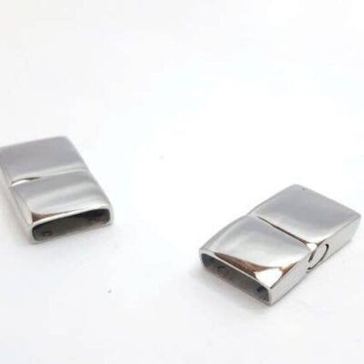 STAINLESS STEEL MAGNETIC CLASP,STEEL,MGST-32-10*6MM