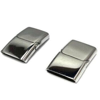 STAINLESS STEEL MAGNETIC CLASP,STEEL,MGST-32-16*5MM