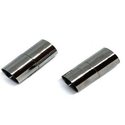 STAINLESS STEEL MAGNETIC CLASP,STEEL,MGST-36 8MM