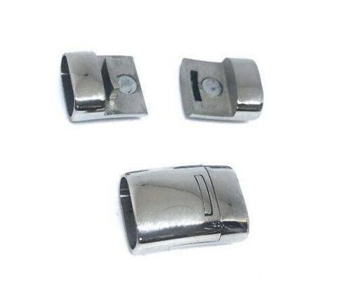 STAINLESS STEEL MAGNETIC CLASP,STEEL,MGST-58-16,5*7,8MM