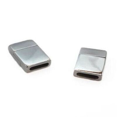 STAINLESS STEEL MAGNETIC CLASP,STEEL,MGST-76-10*2,5MM