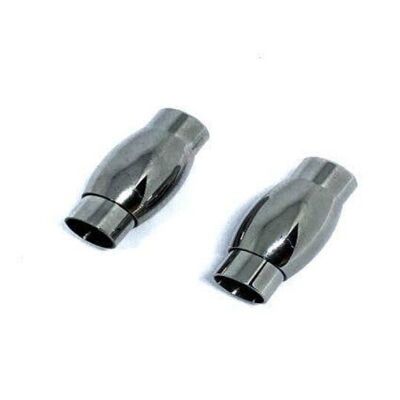 STAINLESS STEEL MAGNETIC CLASP,STEEL,MGST-86 6MM