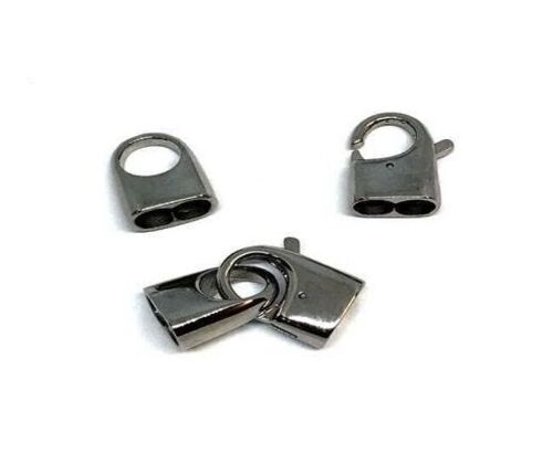 STAINLESS STEEL MAGNETIC CLASP,STEEL,MGST-98 6MM