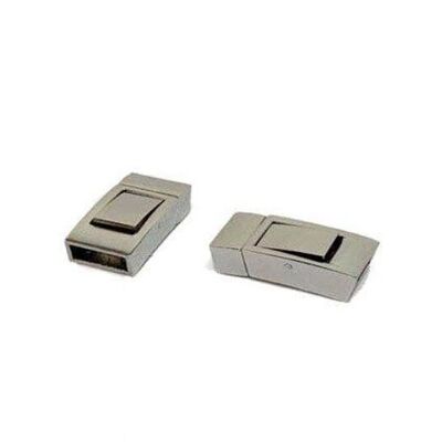 Stainless Steel Magnetic clasps - MGST-199-9*3.8mm