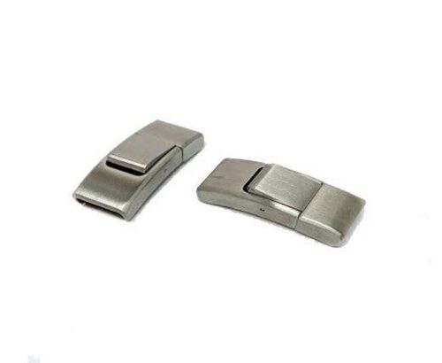 STAINLESS STEEL MAGNETIC CLASPS - MGST-244 -11.5*3MM-STEEL M