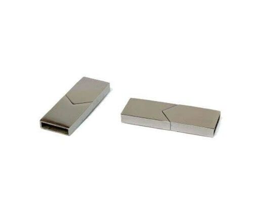 STAINLESS STEEL NON-MAGNETIC CLASPS - MGST-91-9-BY-3 MM