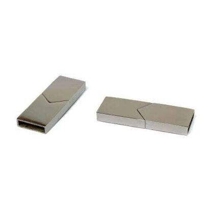 STAINLESS STEEL NON-MAGNETIC CLASPS - MGST-91-9-BY-3 MM