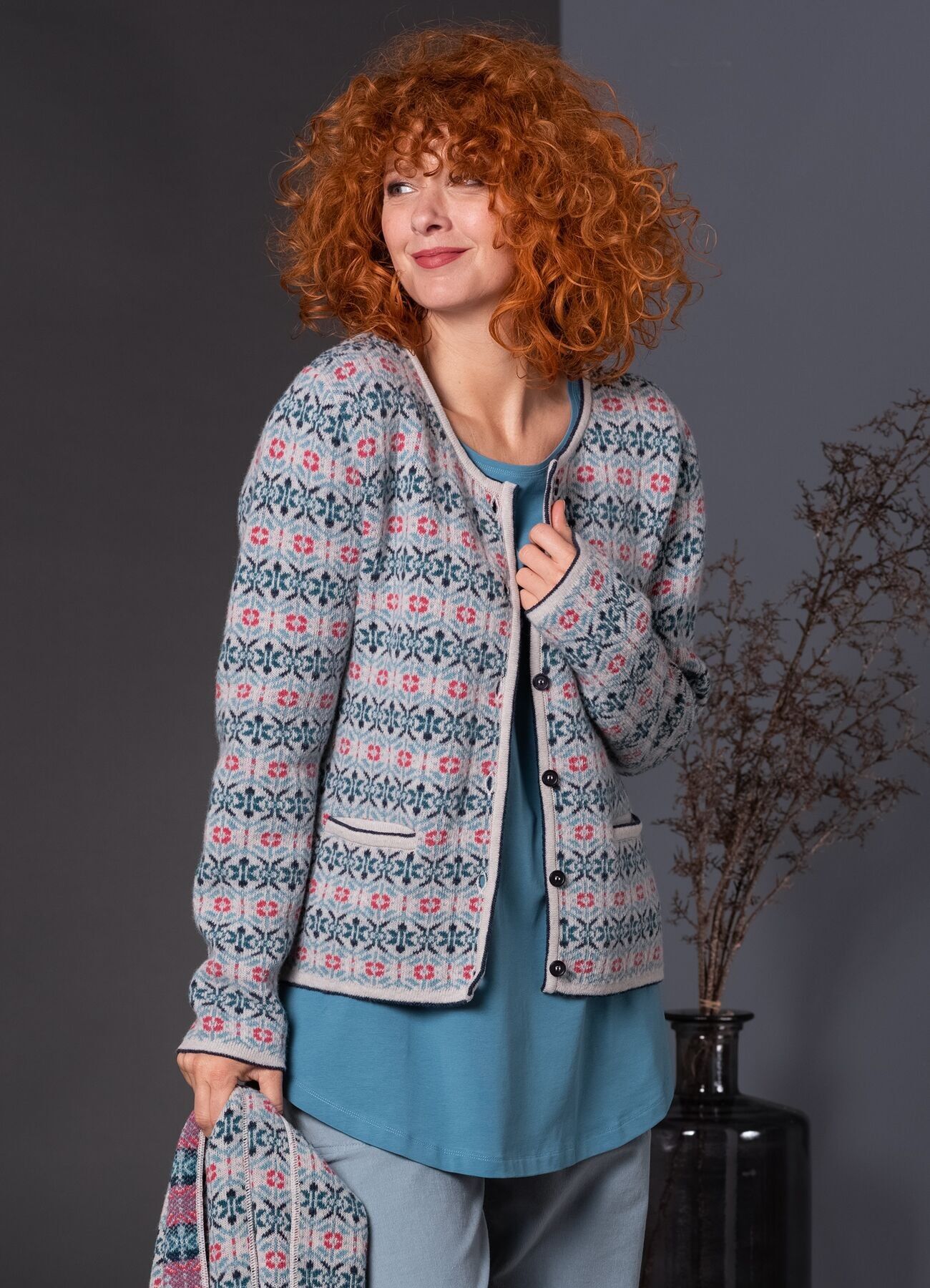 Cárdigan corto Norska