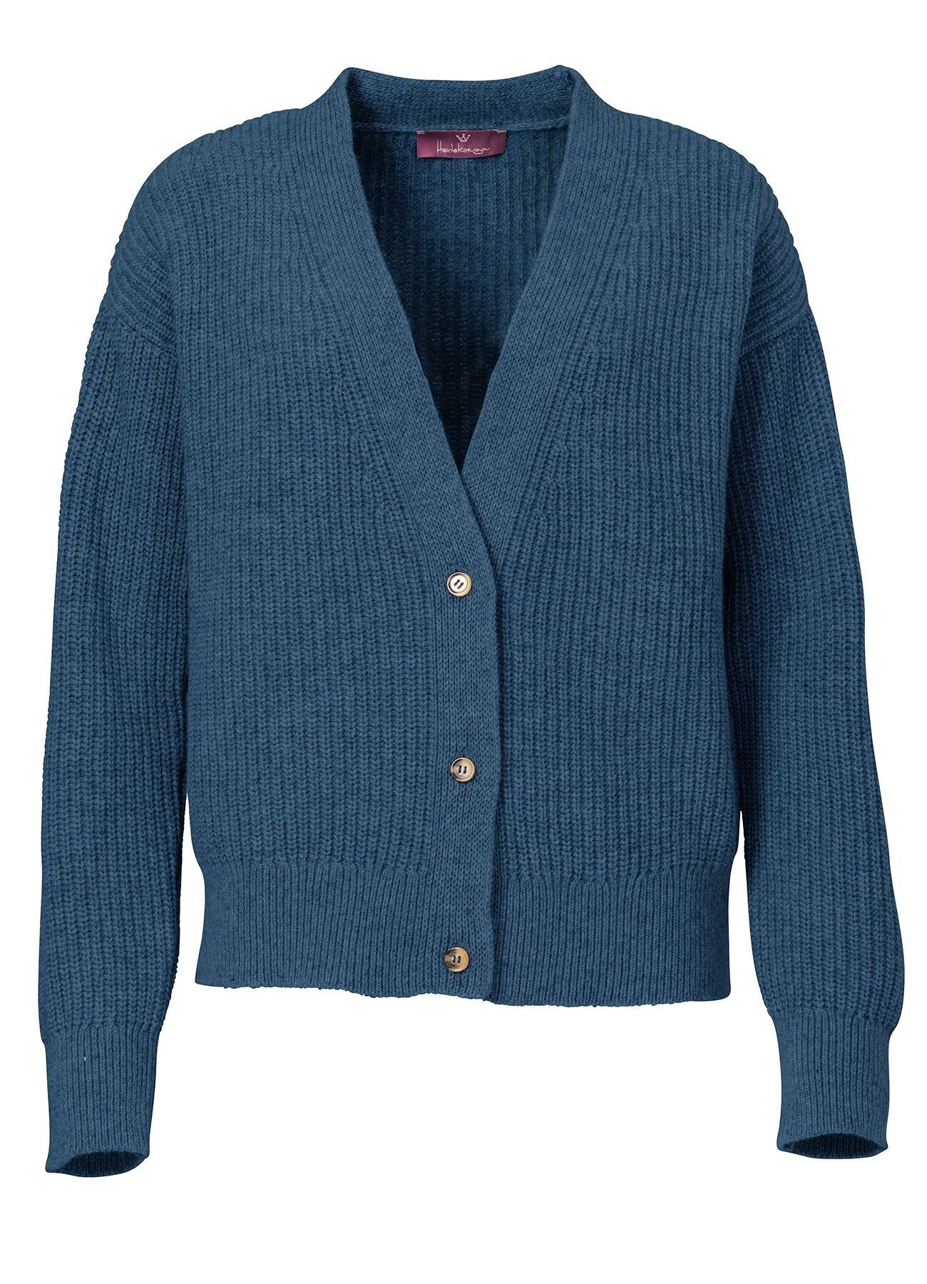 Chaqueta básica punto grueso GOTS