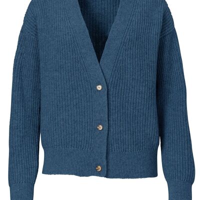 Basic GOTS chunky knit jacket