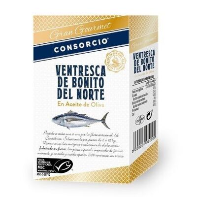Tuna belly in olive oil Consorcio Gran Gourmet 110g