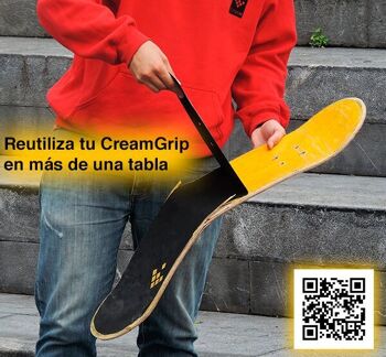 Pack griptape skate Creamgrip + Creamstick (84cm x 23cm x 0,8mm) 2