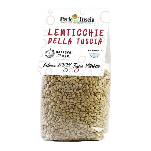 Lenticchie variegate della Tuscia Viterbese 400g.