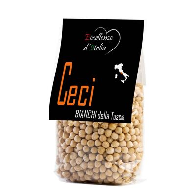 Garbanzos blancos de Tuscia 300g.