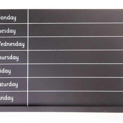 Weekly Planner Chalk Board