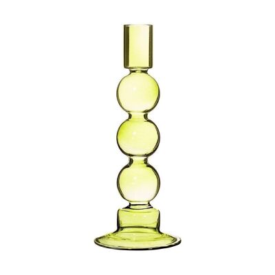 Bubble Kerzenhalter Olive