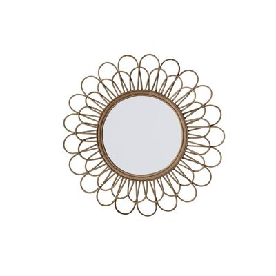 Miroir Flower 80 - coloris naturel