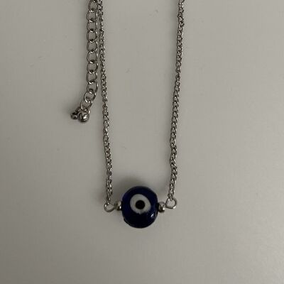 Bracciale Evil Eye, piccola perla rotonda (JIT)