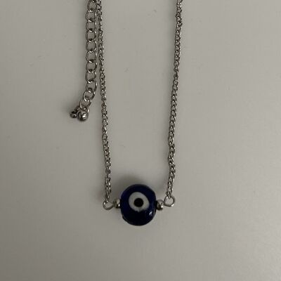 Evil Eye Bracelet, Small Round Bead (JIT)