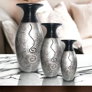 vases en argent Décoration d'intérieur 7