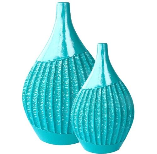 Wavy ocean vases