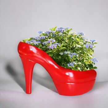 Chaussures décoratives en céramique pour fleurs 7