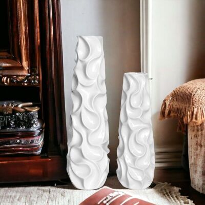 dekorative Vase, Tropfenvase aus Keramik