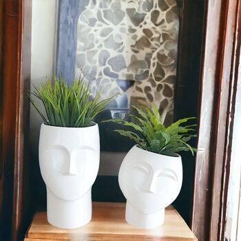 Vases à tête décorative 4