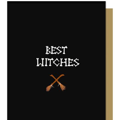 Beste Hexen-Gothic-Grußkarte