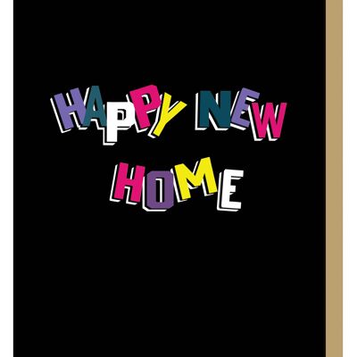 Cartolina d'auguri di felice nuova casa