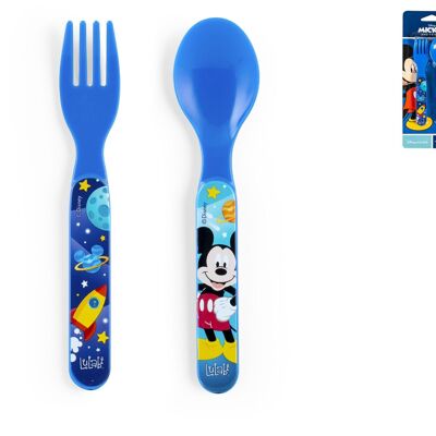 Mickey Cosmo cutlery set