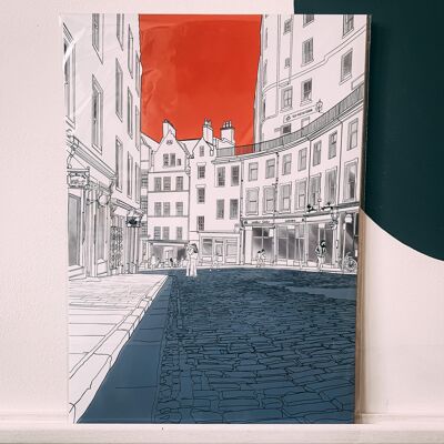 Victoria Street, Edinburgh Art Print