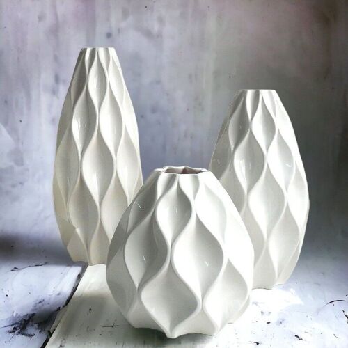 Contemporary geometric vase
