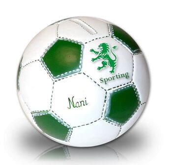 tirelire ballon de foot Sporting 2