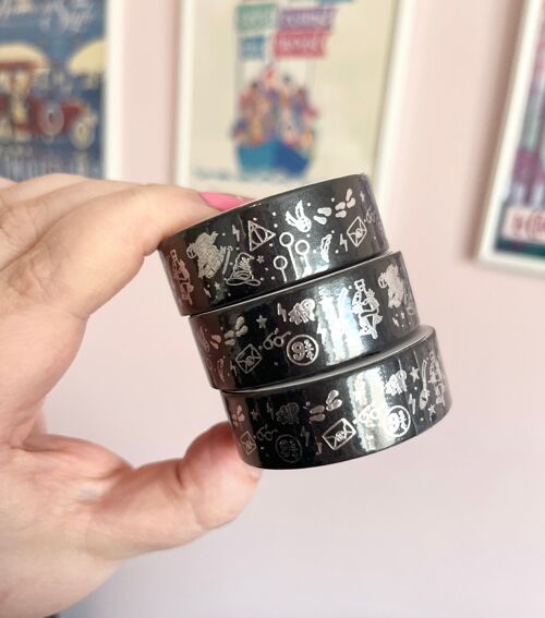 Buy wholesale Wizarding World Silver Foiled Washi Tape